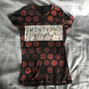 Twenty One Pilots graphic tee shirt